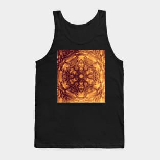 Abstract earth tone mandala Tank Top